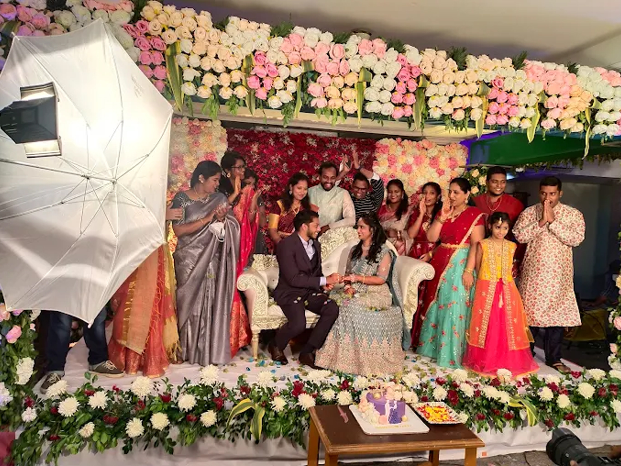 Couple with new house